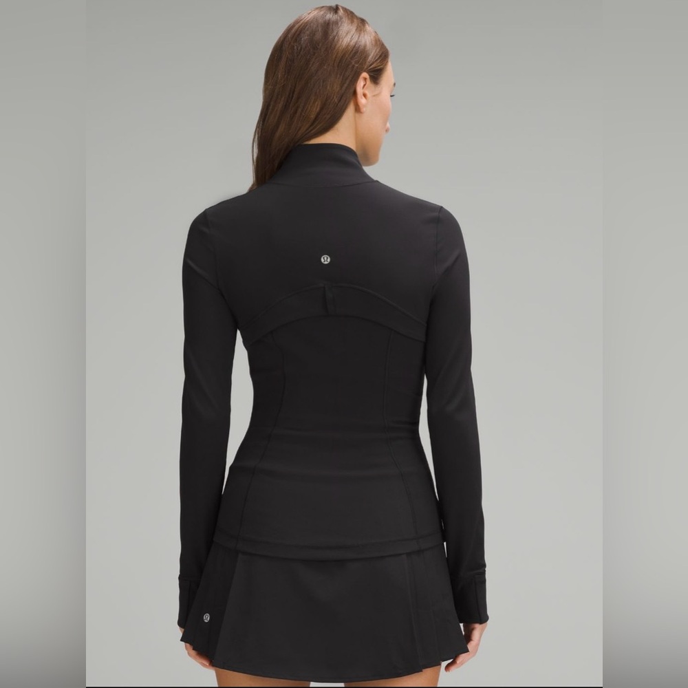 Lululemon Define Jacket Nulu size 6 black/gold
